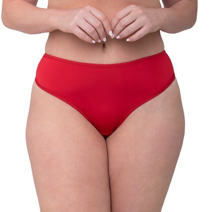 Calcinha Fio Plus Size Renda Bumbum Tamanho:50;Cor:Preto