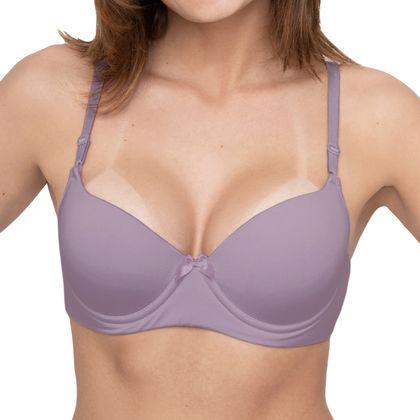 Sutiã Bojo Microfibra Base Conforto Tamanho:M;Cor:Satin