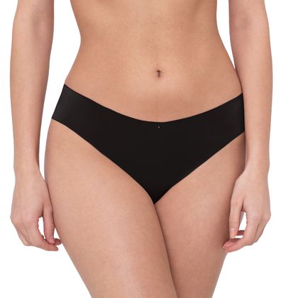 Calcinha Fio Dental Sem Costura Tamanho:M;Cor:Preto
