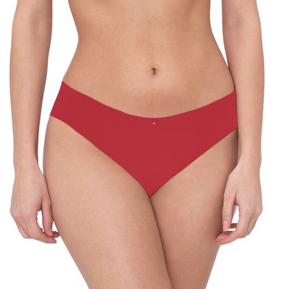 Calcinha Fio Dental Sem Costura Tamanho:G;Cor:Vermelho